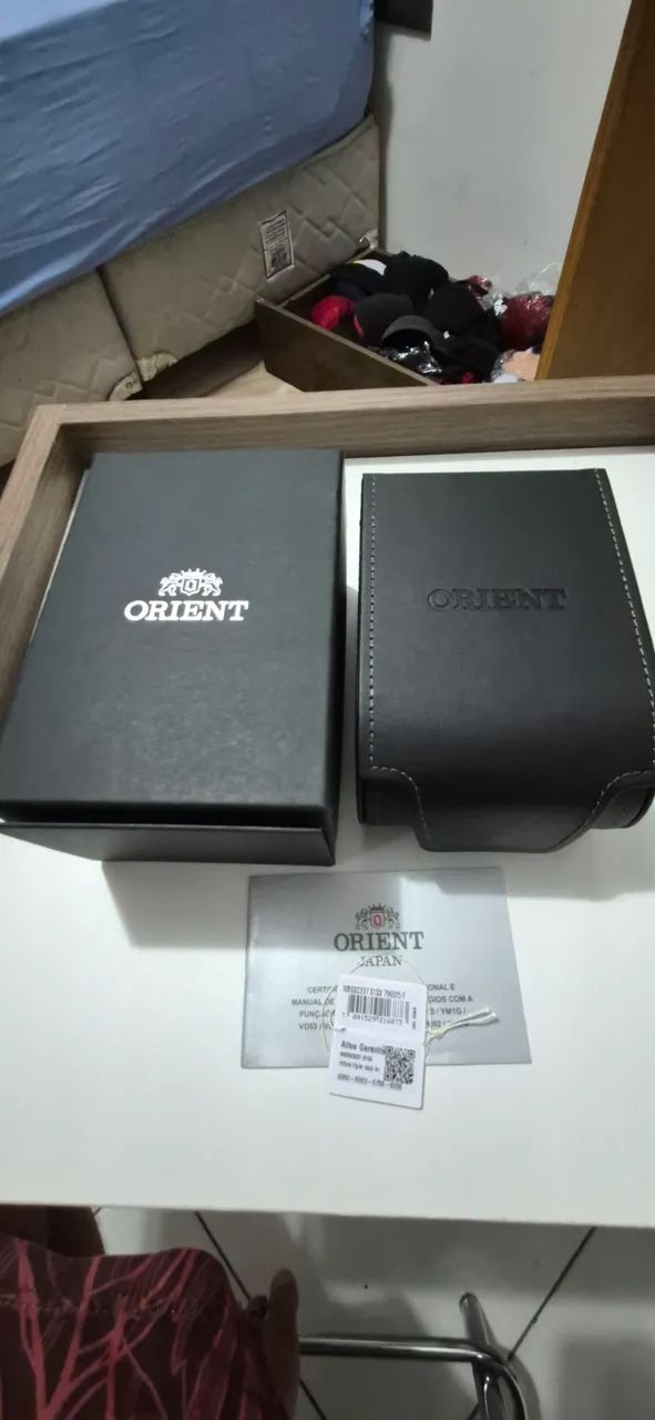 Relógio Orient em aço cronógrafo  - Foto 3