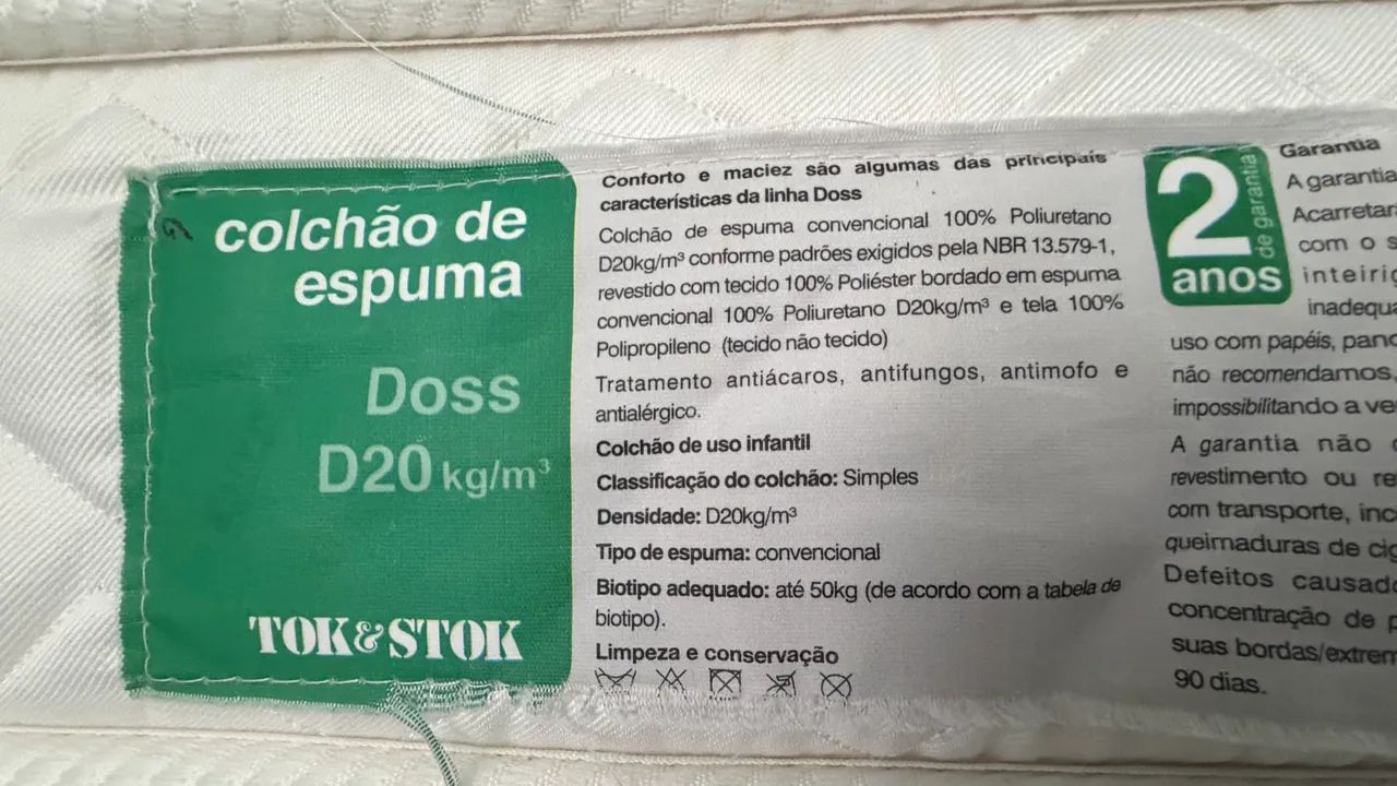 Kit quarto Cama Júnior Completa Tok Stok  - Foto 4