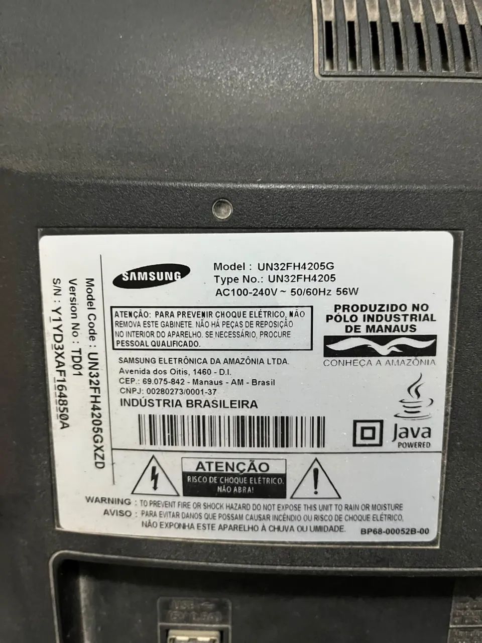 Tv Samsung 32 Polegadas Seminova - Foto 4