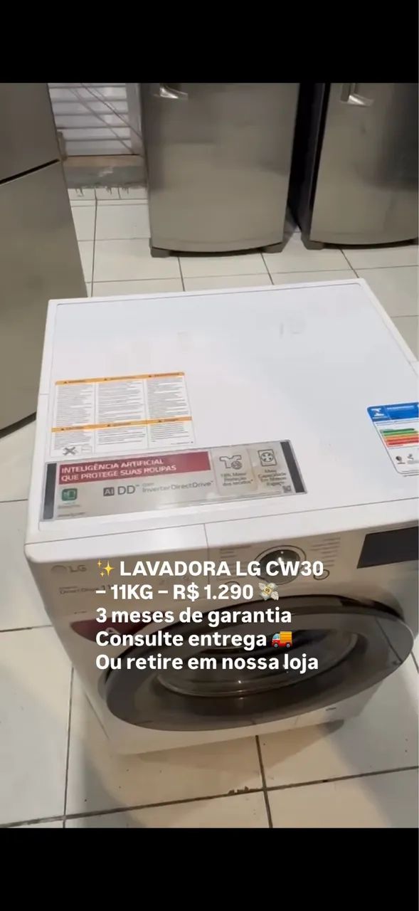 Geladeira e lava e seca  - Foto 3