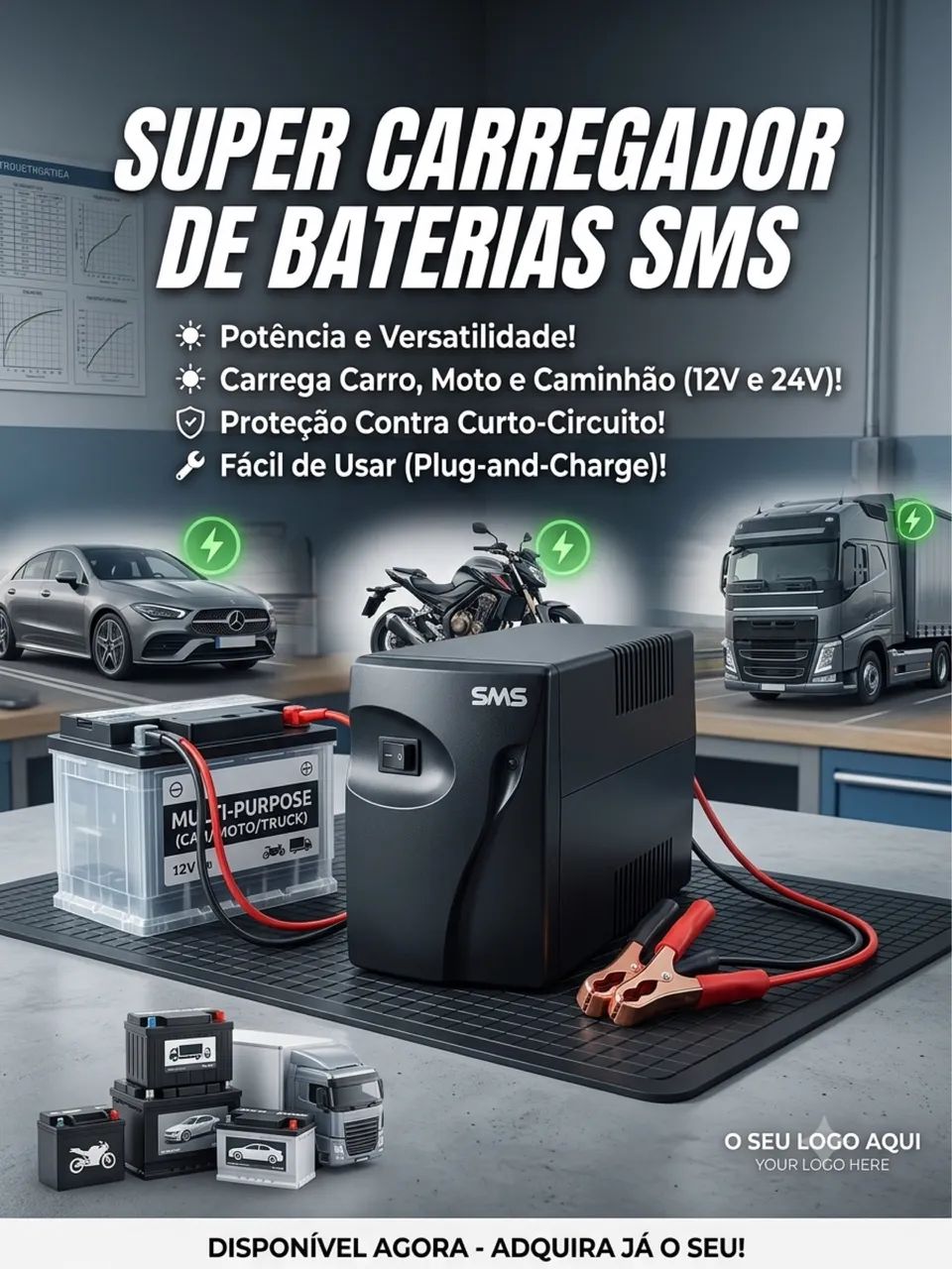 Carregador de baterias ? 