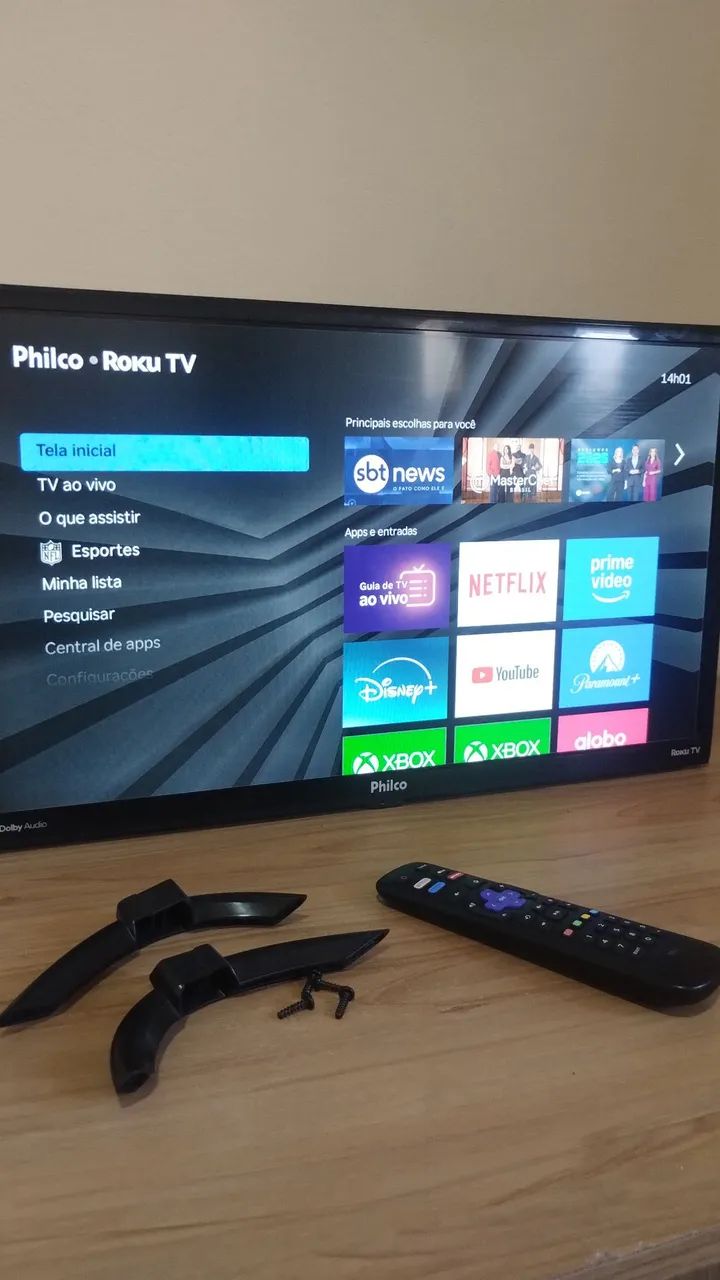 TV PHILCO- ROKU TV 24 polegadas  - Foto 4