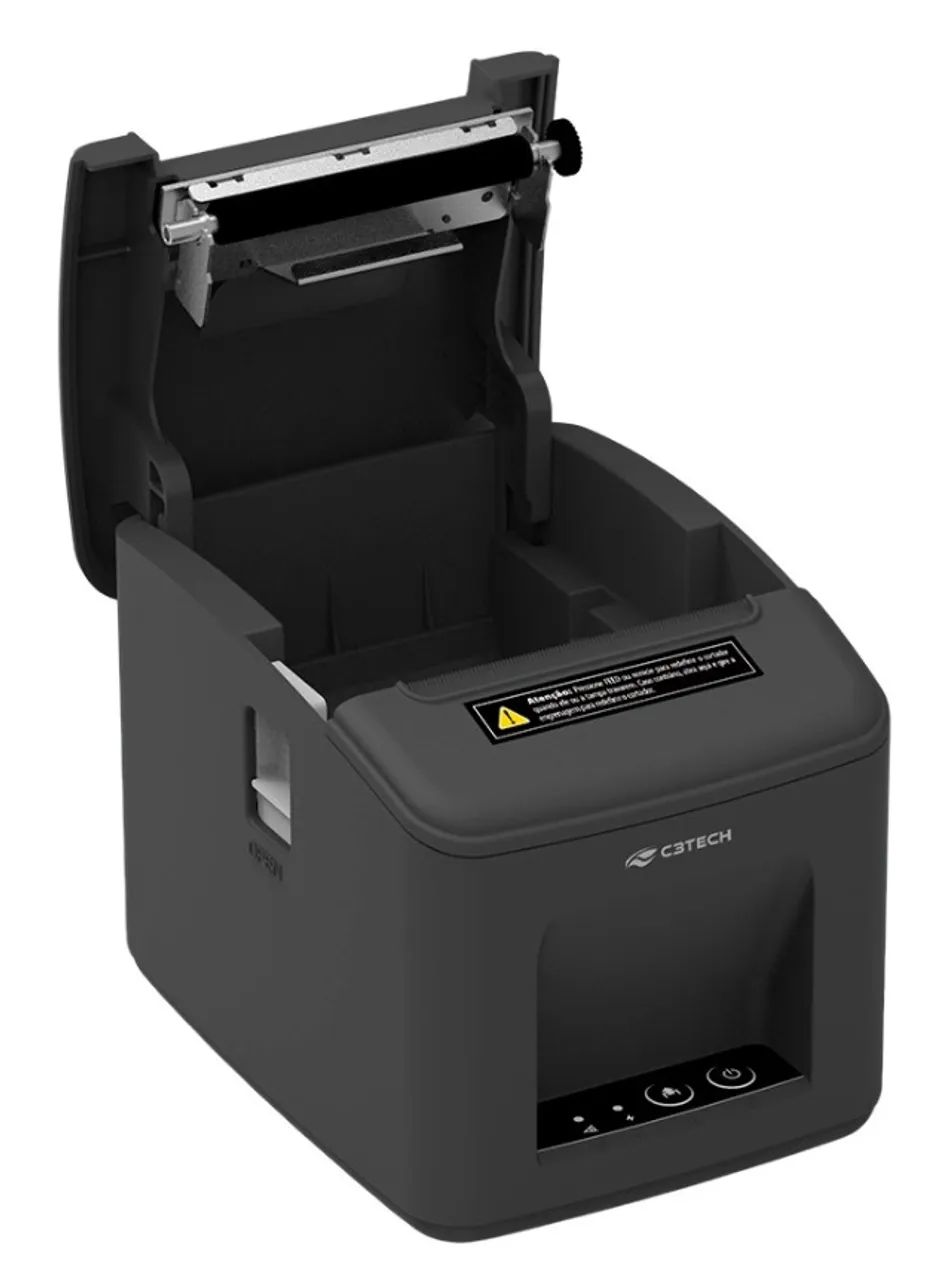 IMPRESSORA TERMICA PARA RECIBO OU CUPOM C3TECH IT-110 USB E ETHERNET BIVOLT - Foto 3