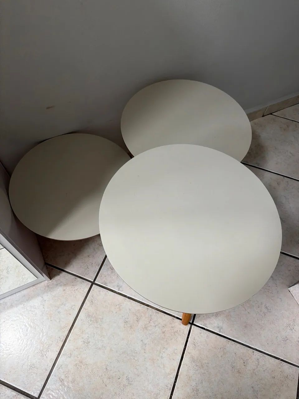 Conjunto de mesa de apoio 