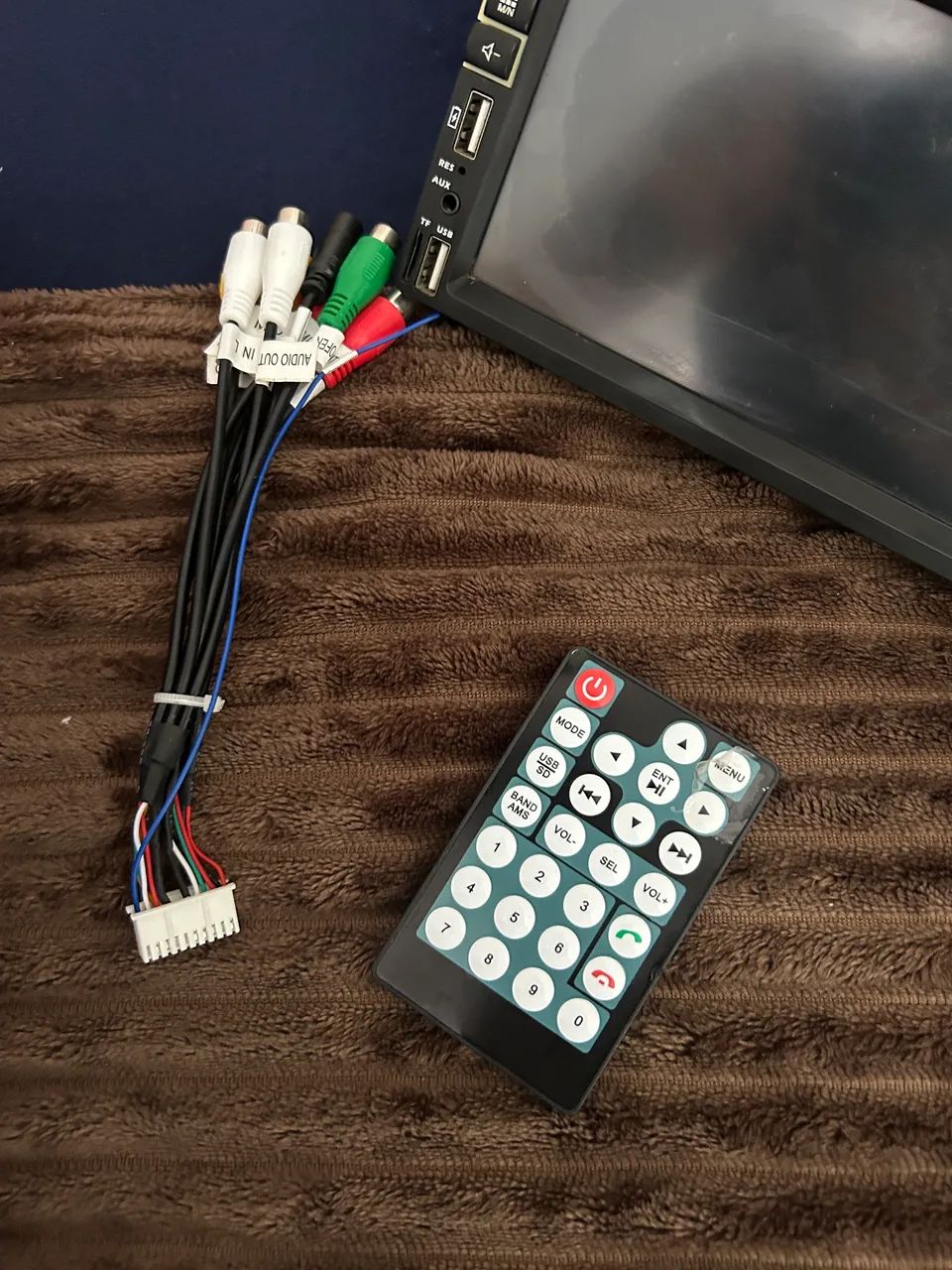 Multimidia 7 polegadas 1 din carro - Foto 4