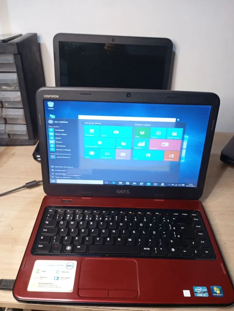 Notebook Dell Inspiron Intel Core i3 Red R$600 - Foto 2