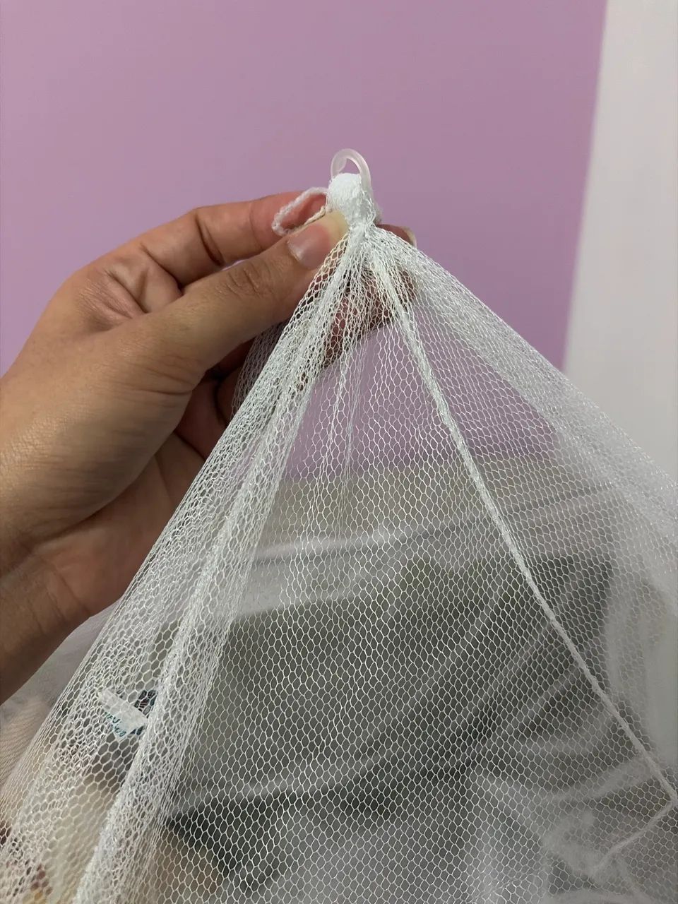 Mosquiteiro para cama de casal branco - Foto 2