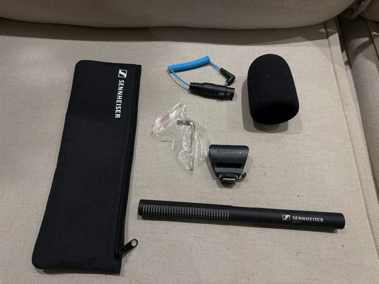 Microfone Sennheiser MKE 600 + KA600 | Cinema Standard