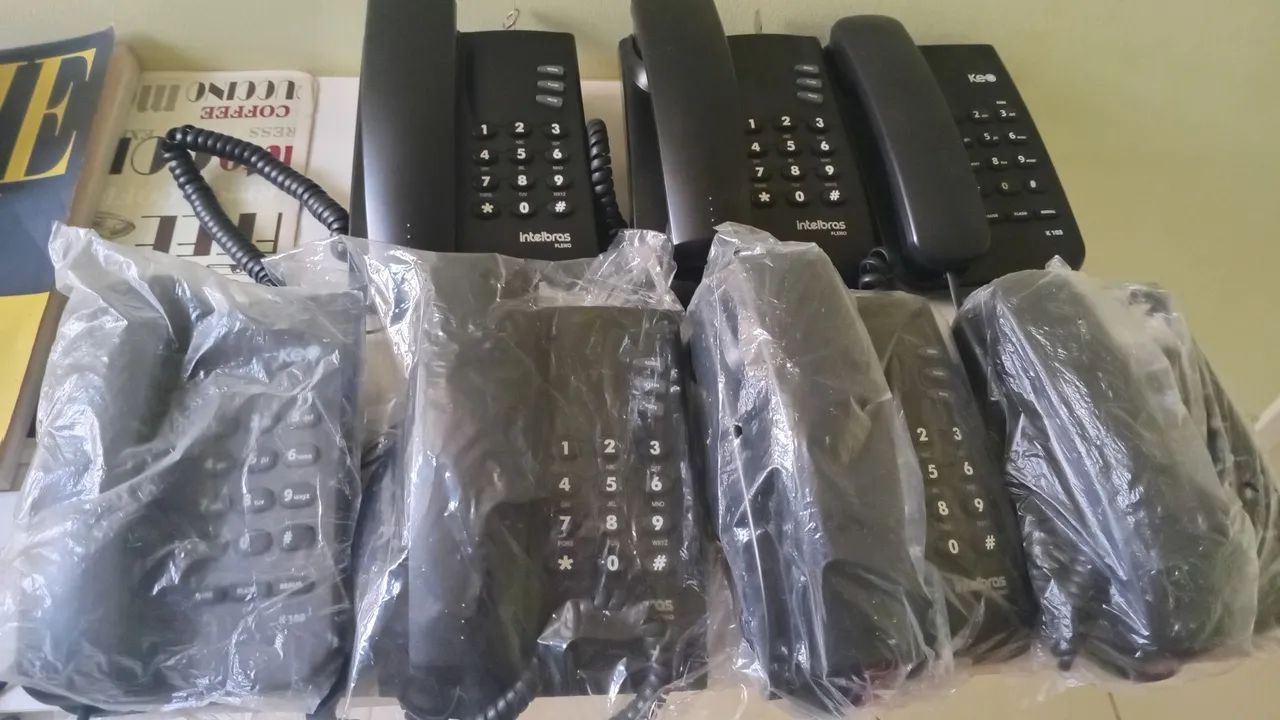 Kit 06 Telefones Fixos Pleno 