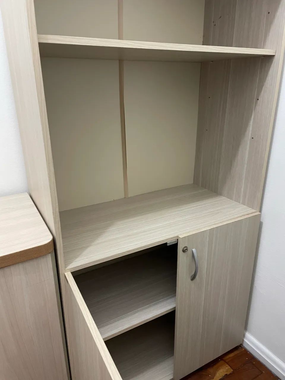 Conjunto escritório em MDF bege  - Foto 3