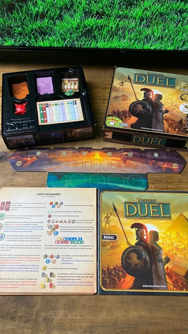 Jogo de tabuleiro 7 Wonders Duel - Novo - Foto 2