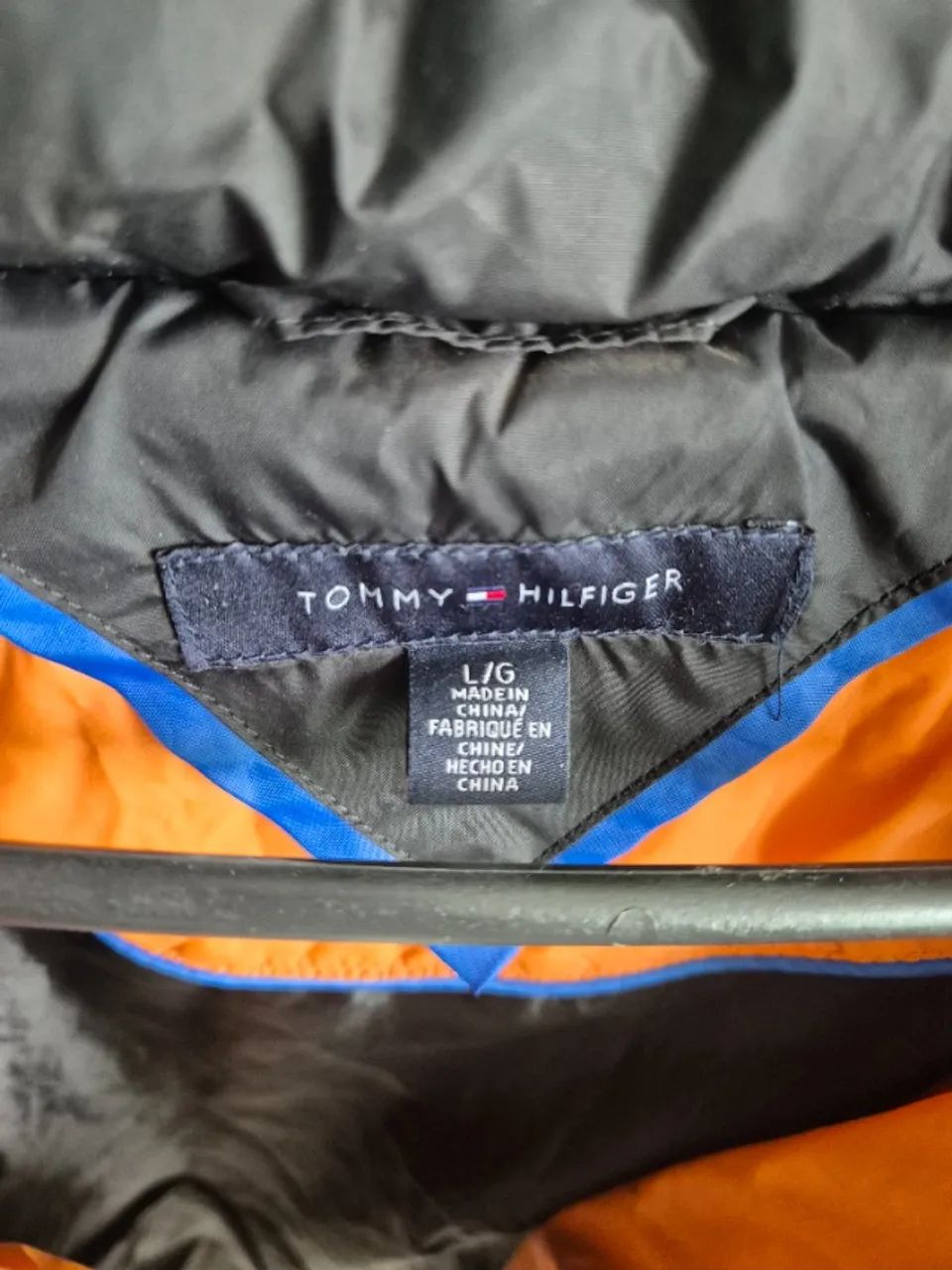 Jaqueta Puffer Tommy Hilfiger Original G com Capuz - Foto 3