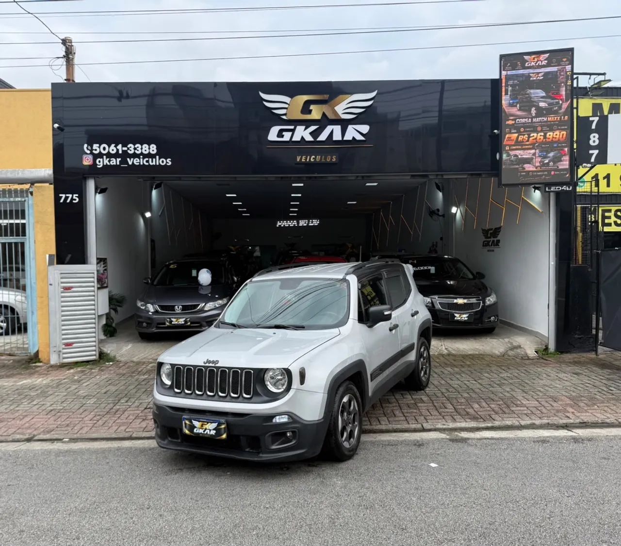 Jeep Renegade Sport 1.8 4x2 Flex 16V Aut., foto 5 de 18