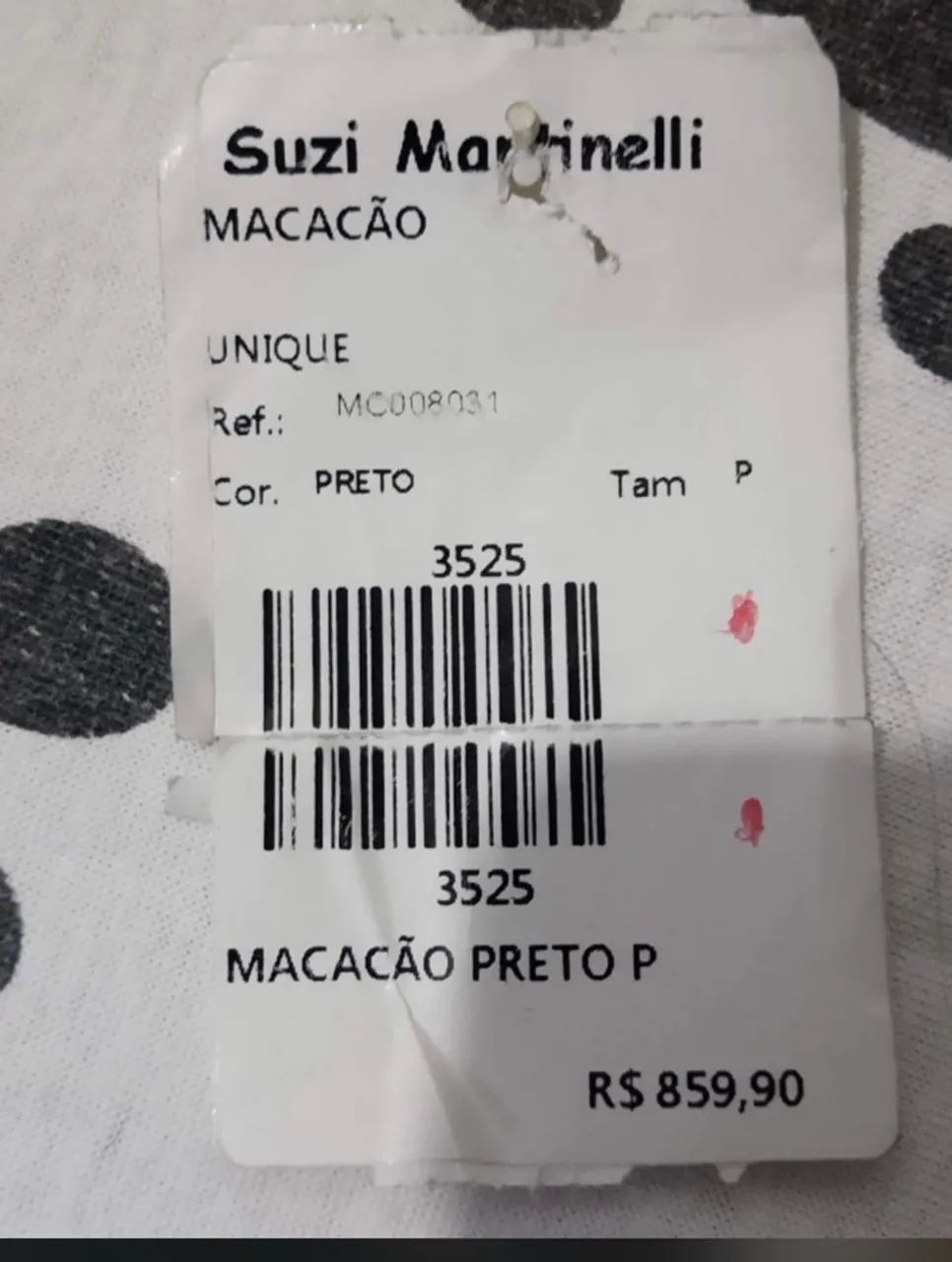 Macacão Preto P - Foto 5