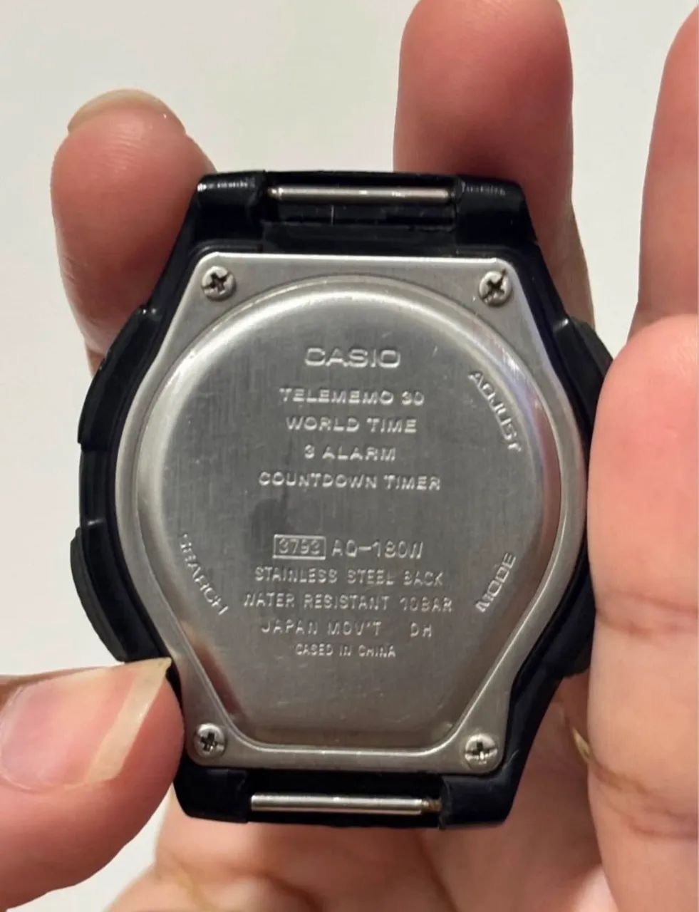 Relógio - CASIO (Illuminaitor) - W.R 100M - Foto 4