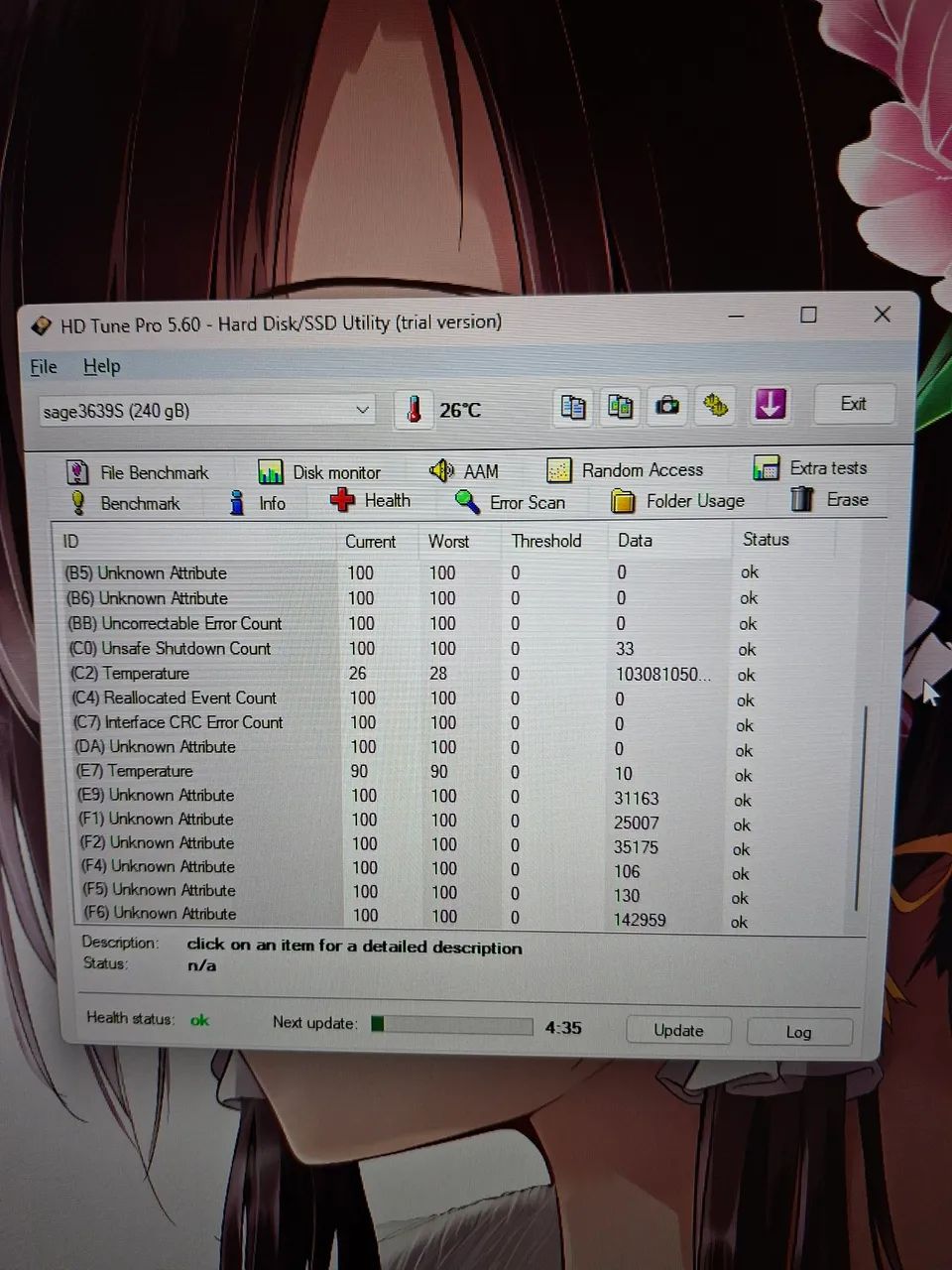 SSD Kingston 240GB SATA (Original) - Foto 3