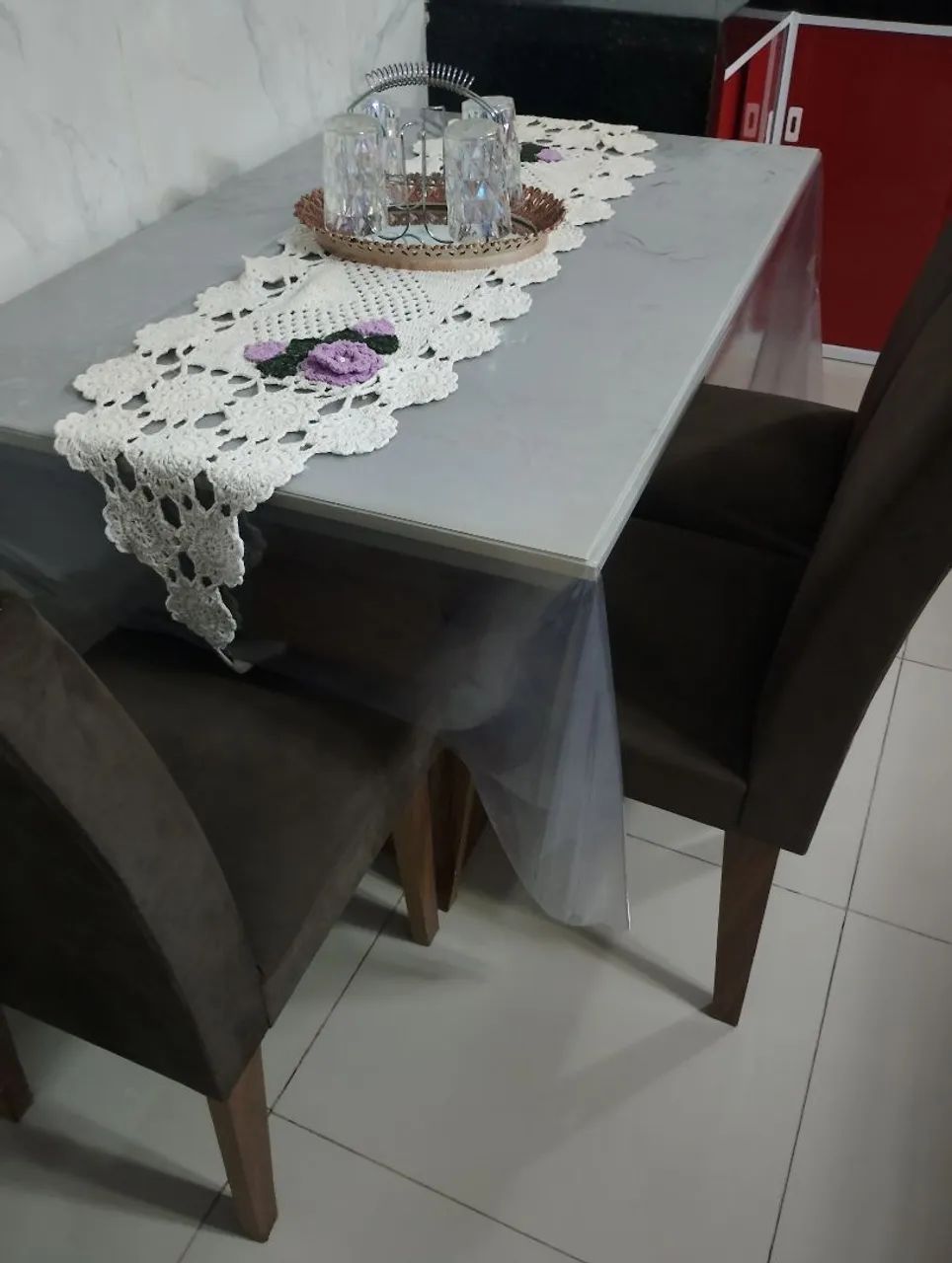 Mesa de jantar 04 cadeiras  - Foto 2