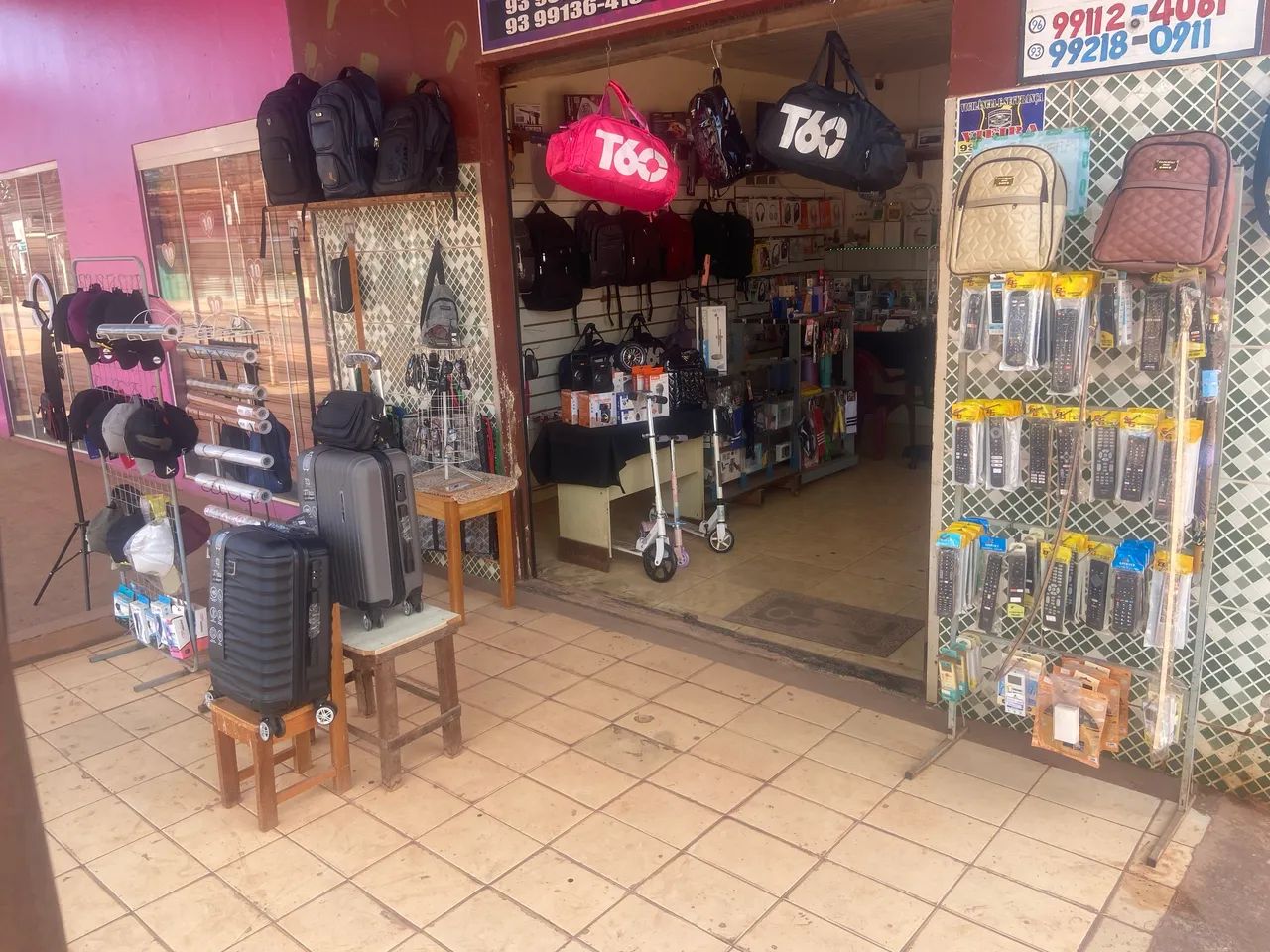 Produtos eletrônicos vendo loja 