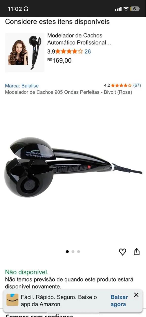 Modelador de cachos  - Foto 3