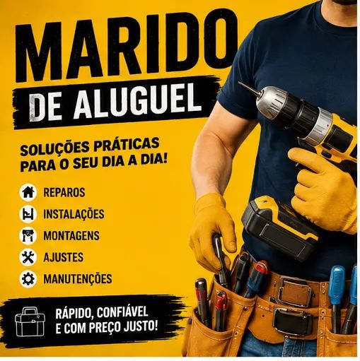 marido de Aluguel montagem de moveis