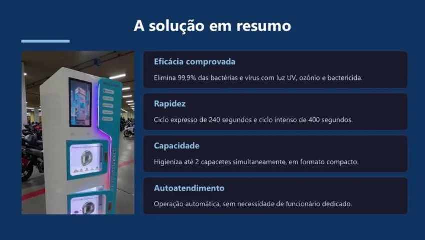 Máquina Higienização de Capacetes - Foto 2
