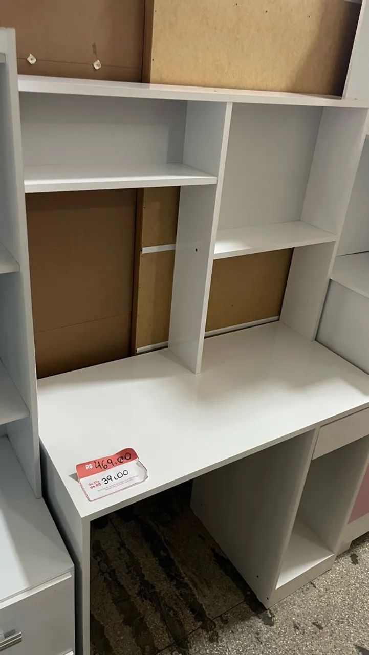 ESCRIVANINHA NOVA ENTREGA E MONTAGEM POR NOSSA CONTA 