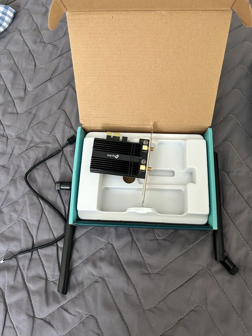 Placa de Rede Wi-Fi 6 TP-Link Archer TX50E AX3000 + Bluetooth 5.3 - R$ 180,00 - Foto 5
