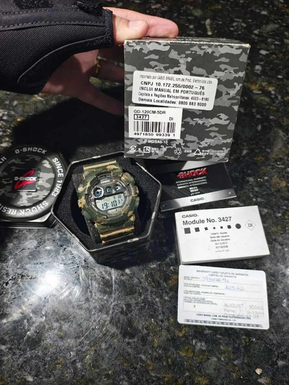Relógio G-shock GD-120CM - Foto 3