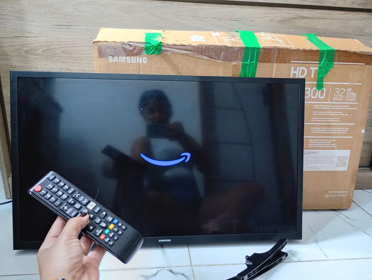 TV SMART 32 Samsung tizen com caixa (entrego) - Foto 3