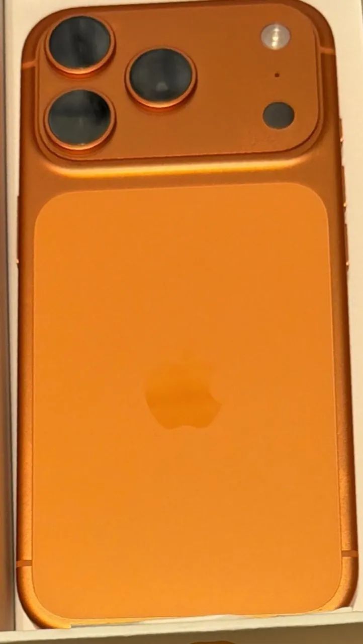 Iphone 17 Pro 256Gb, laranja sem capa ou película