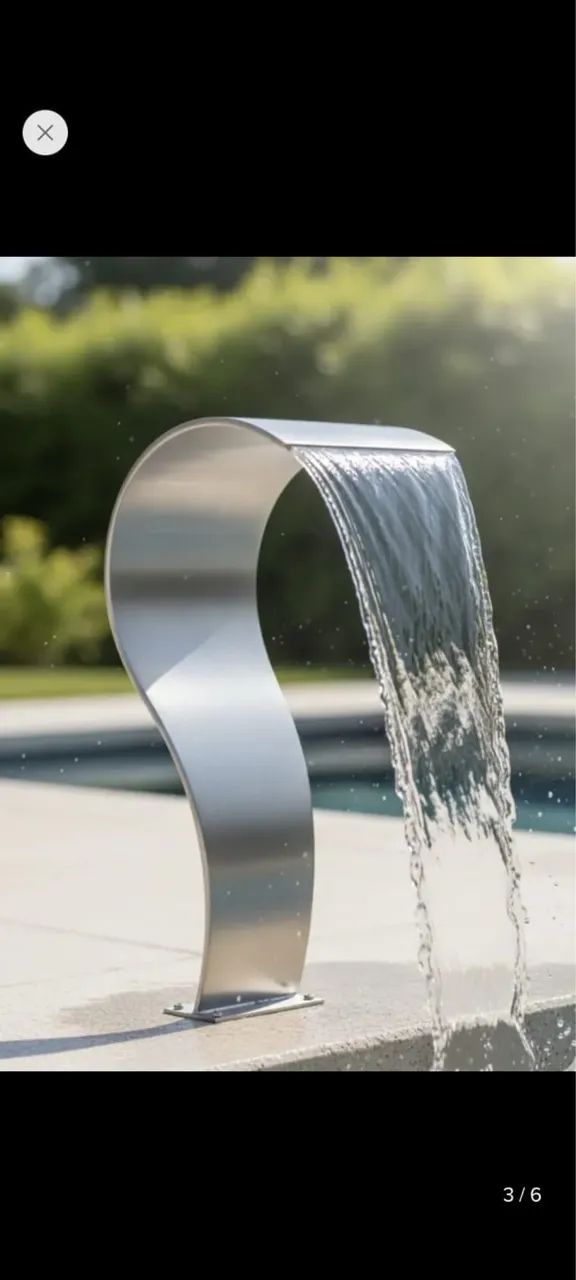 Cascata de piscina - Foto 2