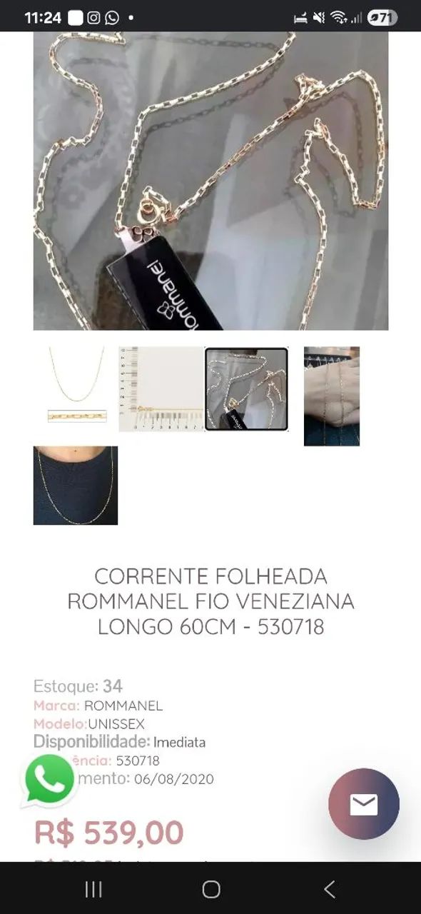 Corrente Rommanel  - Foto 5