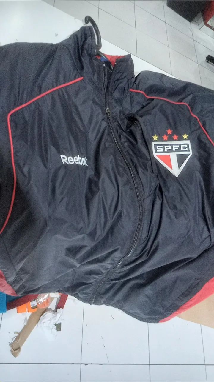 PARKA SAO PAULO REEBOK ORIGINAL DA ÉPOCA  - Foto 4