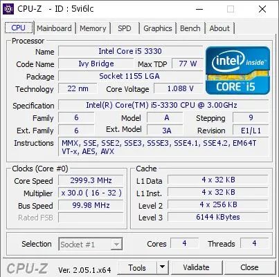 Processador Intel Core I5-3330 - Foto 2
