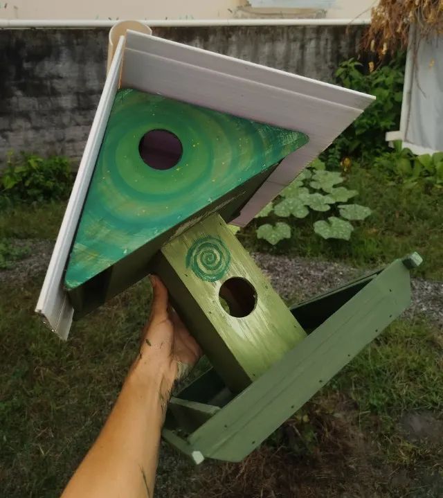 Casinha comedouro para Pássaros  - Foto 2