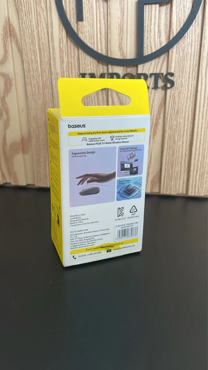 MOUSE BASEUS F01B TRI-MODE WIRELESS - Foto 4