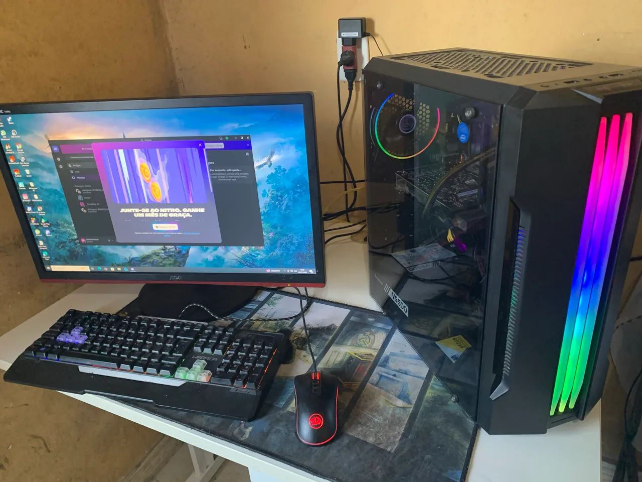 Pc gamer vendo ou troco por iPhone  - Foto 2