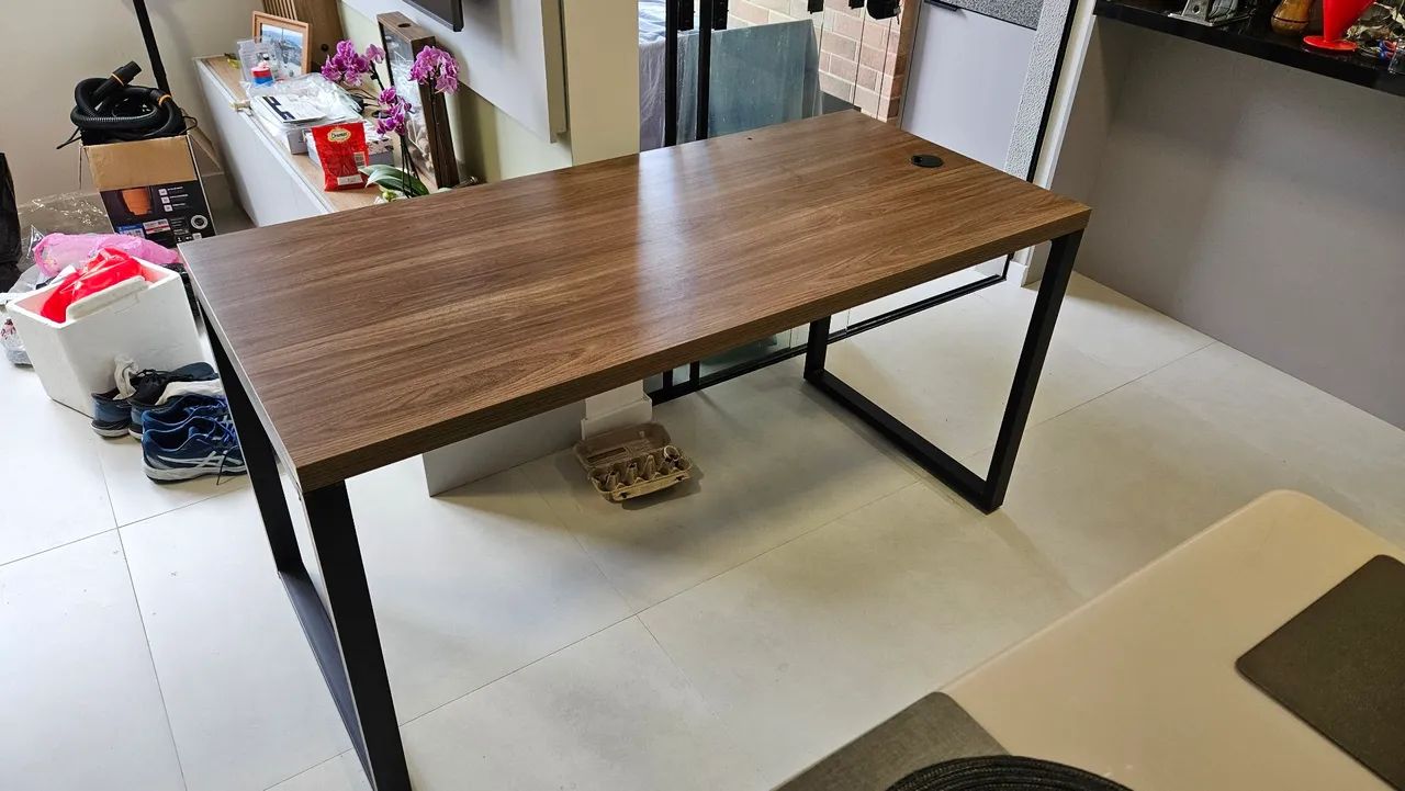 Mesa de Escritório 150cm Kappesberg Carvalho
