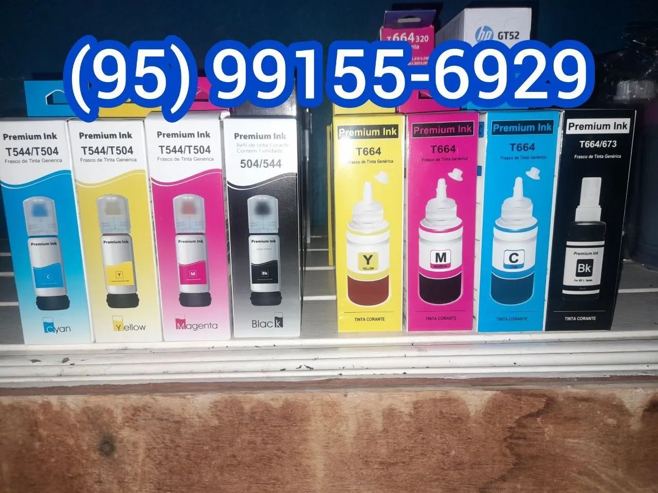 Refil de tintas Epson modelo l200 l355 l396 e cia entrega sem taxa  - Foto 2