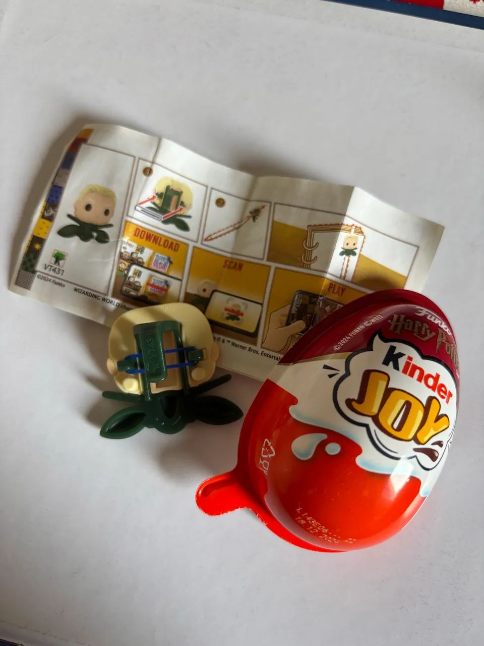 Acessórios Draco Malfoy - Kinder Joy - Foto 2