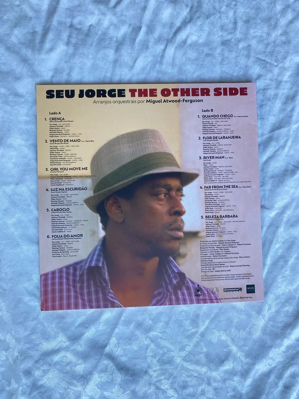 Vinil Seu Jorge - The Other Side + Revista Noize 173 - Foto 2