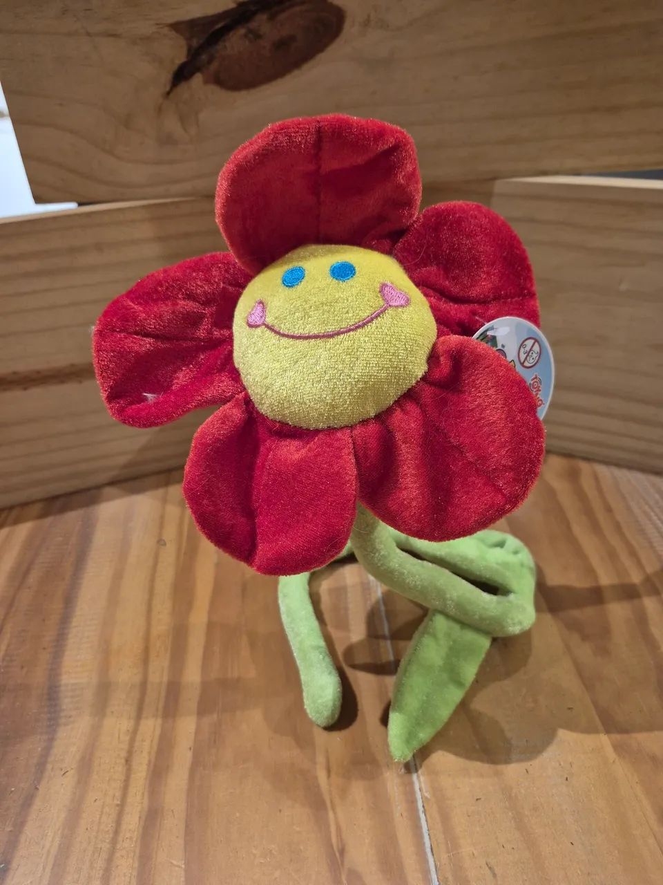 Brinquedo Flor de Pelúcia com Haste flexível - Foto 2