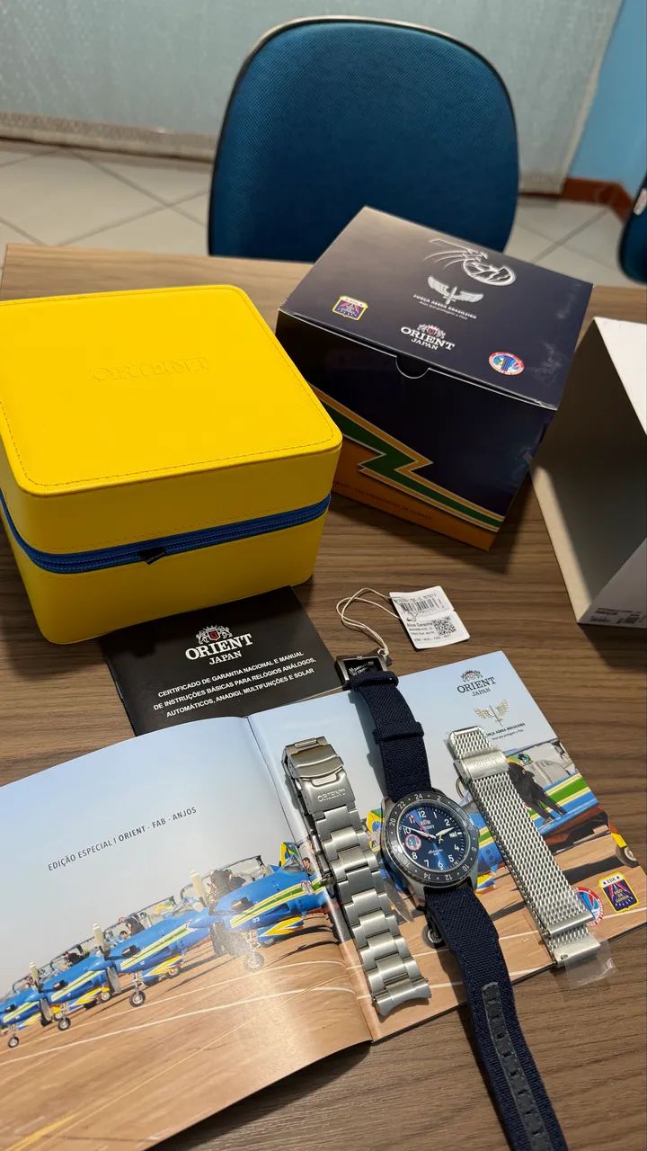 Orient FAB III Anjos GMT  2026 - Foto 3