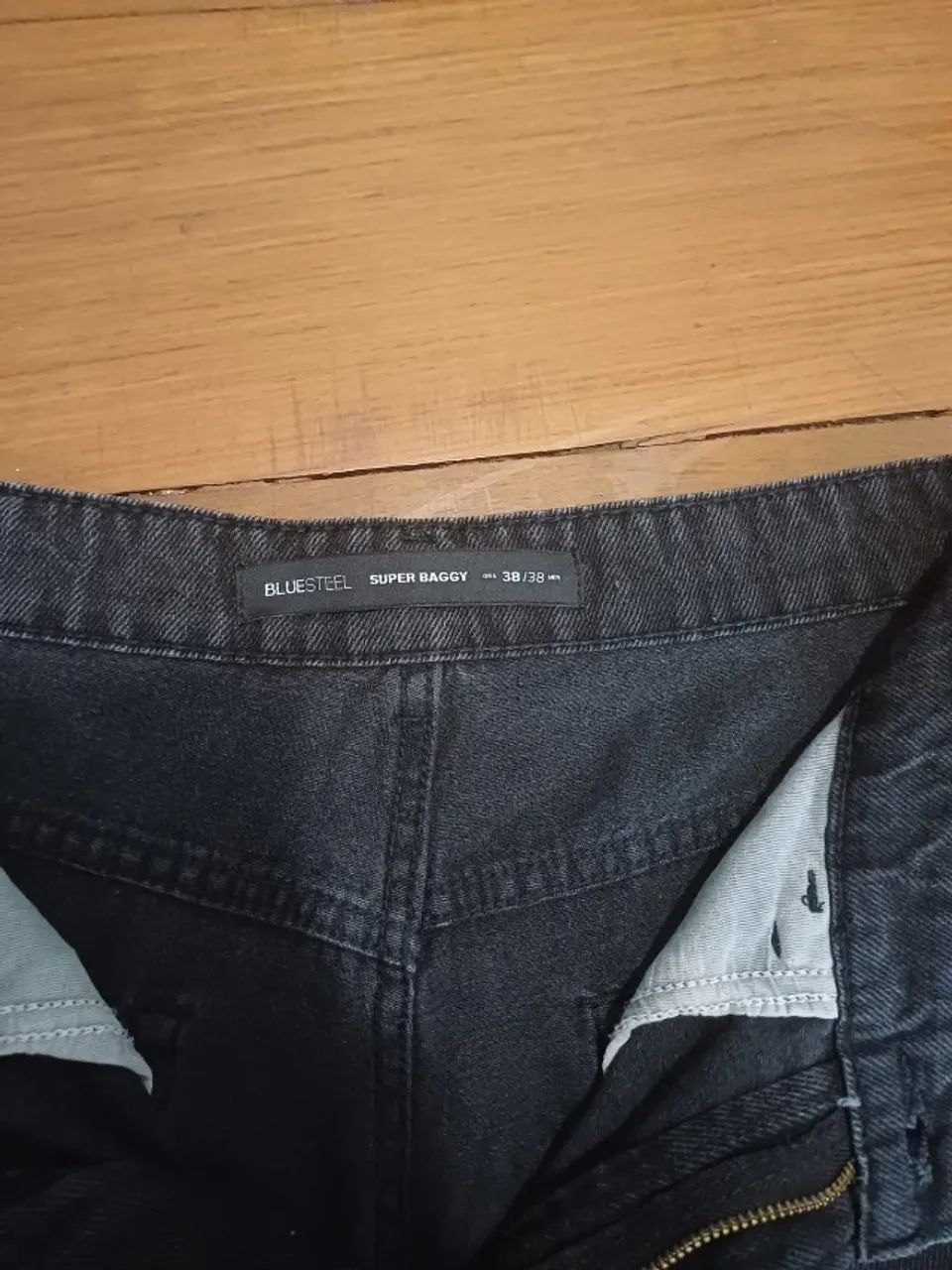 calça baggy renner preta - Foto 3