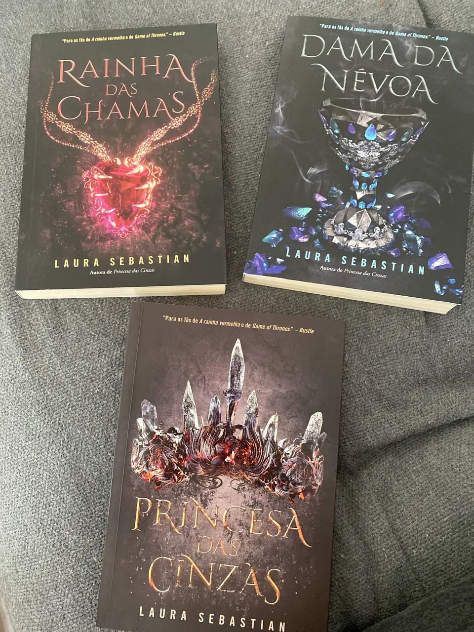 Box Trilogia Princesa Das Cinzas  - Foto 4