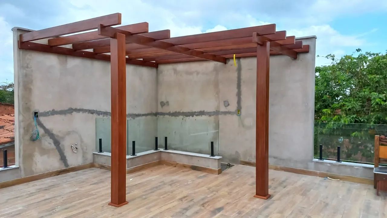 Fabricamos playglouds, deck e pergolado  - Foto 4