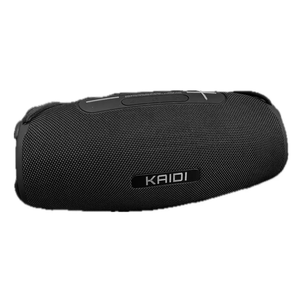 Caixa de som portátil Kaidi. 