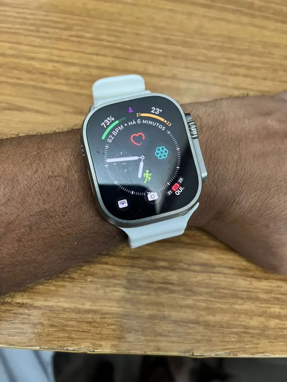 Apple watch ultra Series 1 titanium 49mm - GPS + CELULAR usado em perfeito estado na caixa