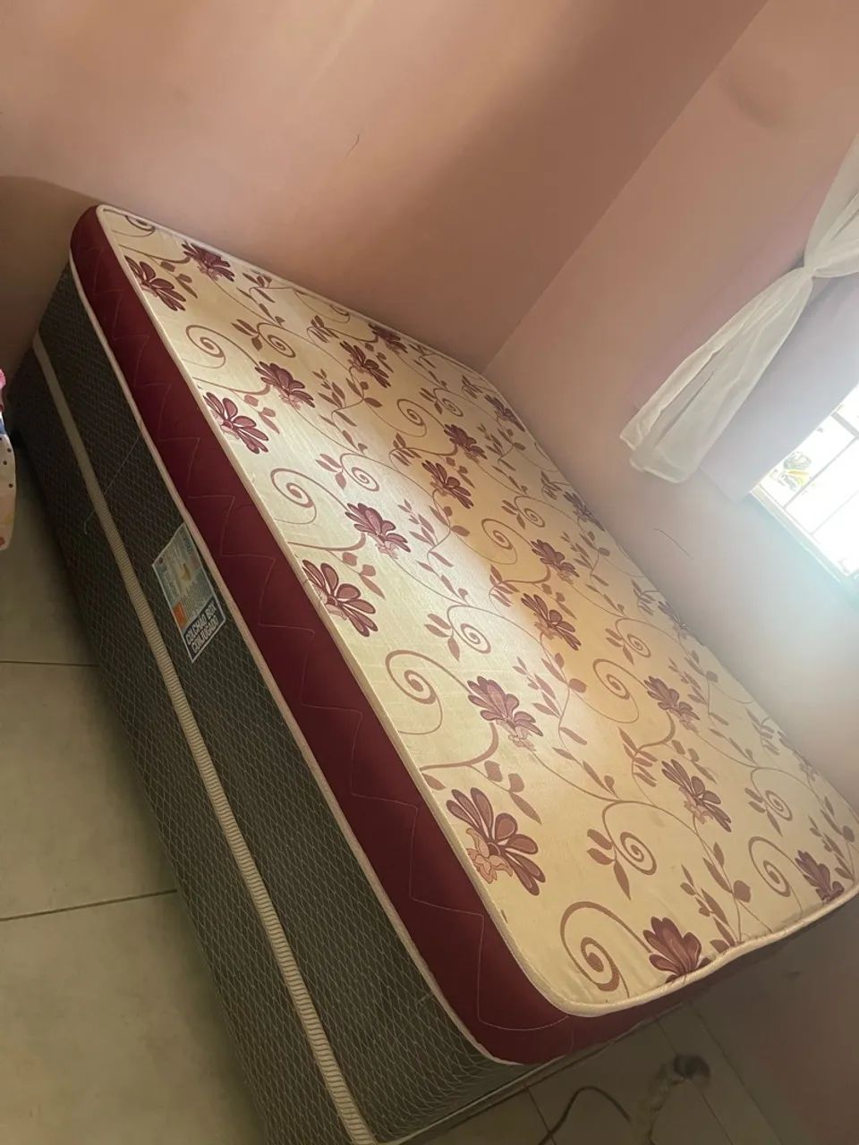 Cama casal box c/ colchão  - Foto 2