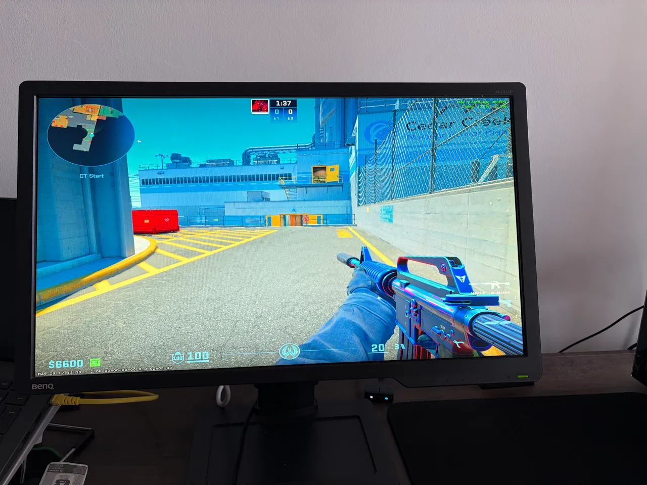 Monitor BenQ XL2411P 144hz - Foto 4